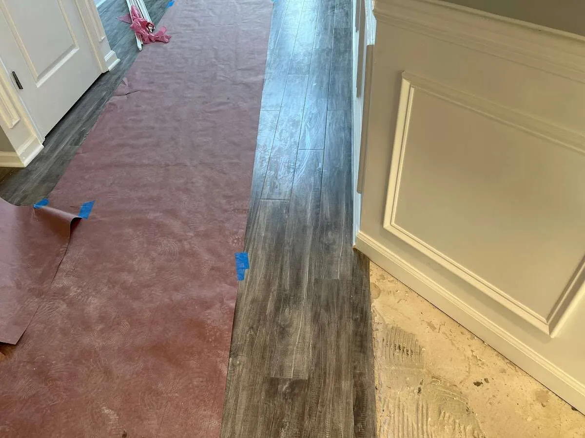 Completed marble shower restoration in River Falls